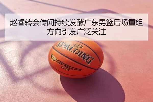 赵睿转会传闻持续发酵广东男篮后场重组方向引发广泛关注